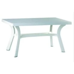 Compamia ISP182-WHI Roma 31 X 55 Table - White-