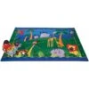 Alphabet Jungle 5.83 Ft. X 8.33 Ft. Rectangle Carpet