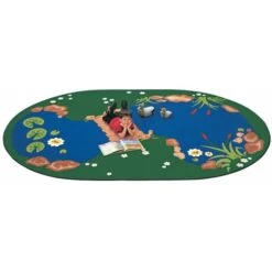 The Pond 8.25 Ft. X 11.67 Ft. Oval Carpet
