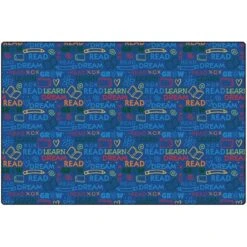 Read To Dream Pattern Rug
