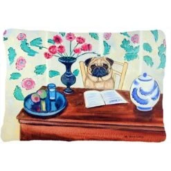 12 X 16 In. Pug Decorative Indoor & Outdoor Fabric Pillow