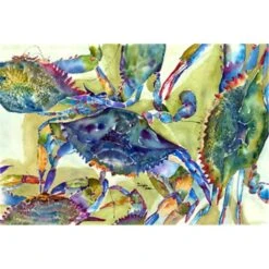 Crab All Over Fabric Placemat