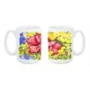 Flower Hibiscus Dishwasher Safe Microwavable Ceramic Coffee Mug