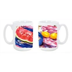 Watermelon Dishwasher Safe Microwavable Ceramic Coffee Mug
