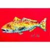 Fish - Red Fish Alphonzo Fabric Placemat