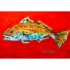 Fish - Red Fish Red Head Fabric Placemat