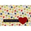 Carolines Treasures SB3054PLMT Dogs Leave Pawprints On Your Heart Fabric Placemat