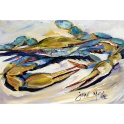 Blue Crab Fabric Placemat