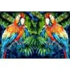 Parrots Yo Yo Mama Fabric Placemat