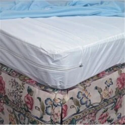 Zippered Plastic Protective Mattress Cover For Hospital Beds - 1 Dozen