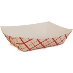 5 Lbs Southland Paperboard Food Tray, Red, 500PK