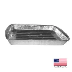 3000-200 PE Aluminum Standard Broiler Pan, 200PK