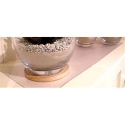 Floortex HMSP15060EV Hometex Anti Microbial Rectangular Shelf & Drawer Protector - 24 X 60 In.