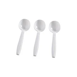 White Soup Spoons- Bag