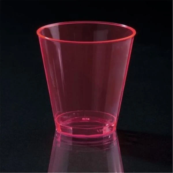 Red 2 Oz. Shot Glass 1 Red 2 Oz. Shot Glass