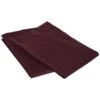 Superior Egyptian Cotton 650 Thread Count Solid Pillowcase Set Standard-Plum