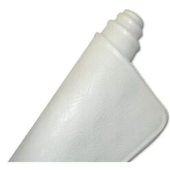 Zenith Products White Rubber Bath Mat 77WW
