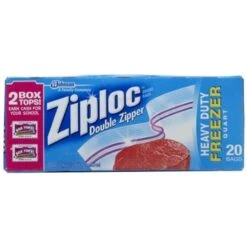 Johnson Wax 00388 20 Count 1 Quart Freezer Bags