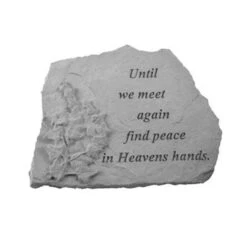 Kay Berry 07005 Until We Meet Again Memorial Stone; Ivory