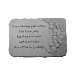 Kay Berry 07505 Remembering You Memorial Stone; Ivory