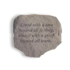 Kay Berry- Inc. 60420 Loved With A Love Beyond All Feeling - Memorial - 11 Inches X 10 Inches