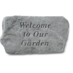 Kay Berry- Inc. 61420 Welcome To Our Garden - Garden Accent - 11 Inches X 6 Inches