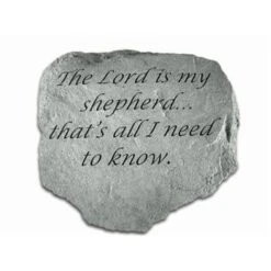 Kay Berry- Inc. 61620 The Lord Is My Shepherd - Memorial - 11 Inches X 10.5 Inches
