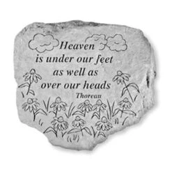 Kay Berry- Inc. 63020 Heaven Is Under Our Feet - Garden Accent - 11 Inches X 10 Inches