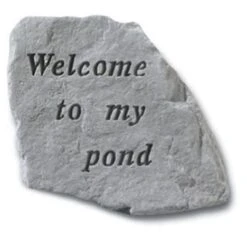 Kay Berry- Inc. 66420 Welcome To My Pond - Memorial - 9 Inches X 8 Inches