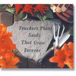 Kay Berry- Inc. 67120 Teachers Plant Seeds That Grow Forever - Memorial - 14.5 Inches X 12.75 Inches