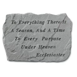 Kay Berry- Inc. 69120 To Everything There Is A Season - Memorial 18 Inches X 13 Inches