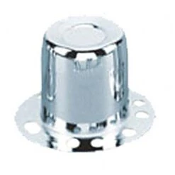 TOPLINE WHL C127 4.25 In. Wheel Center Cap; Silver