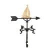 200 Series 32 In Gold Sailboat Weathervane