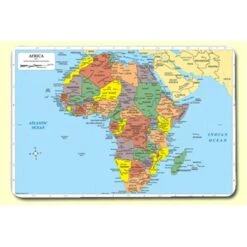 Africa Placemat 4PK
