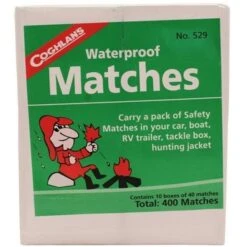 EPP C9937PK Waterproof Matches; 10 Pack