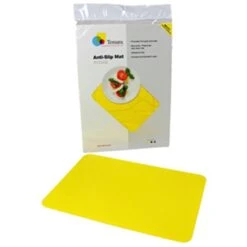 Silicone Non-Slip Table Mat, Yellow - 10 X 7 In.