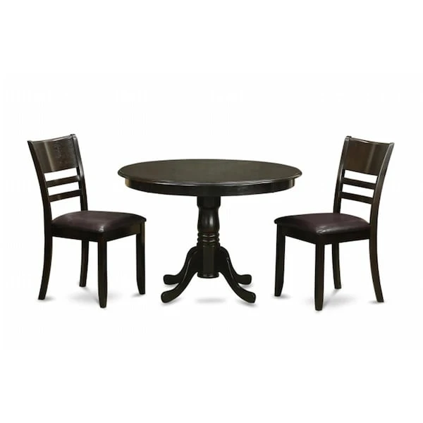 3 Piece Kitchen Nook Dining Set-Dining Table And 2 Dinette Chairs 1 3 Piece Kitchen Nook Dining Set-Dining Table And 2 Dinette Chairs