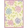 Safavieh 2 X 3 Ft. Accent Novelty Kids Ivory And Pink Hand Tufted Rug