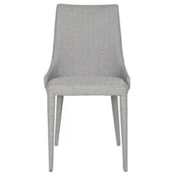 Safavieh Summerset Side Chair, Linen Grey - 35.5 X 19.6 X 23.6 In.