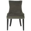 Safavieh Lester Graphite Dining Chair- 36.4 X 24.8 X 22 In., 2PK
