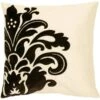 Surya P0171-1818P Poly-Filler Decorative Pillow - White-Black