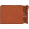 Surya Rug TUR8403-5060 Rectangle Pumpkin Throw 50 X 60 In.