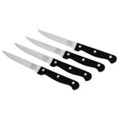 1094283 High Carbon Stainless Steel Steak Knife Set; 4 Piece