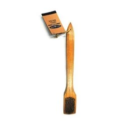 Blue Rhino 00337TV 18 In. Wood & Steel Bristles; Barbecue Brush
