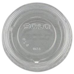 SOLO Cup Company No-Slot Plastic Cup Lids