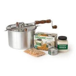 Wabash Valley Farms 36058 Original Whirley-Pop Organic Popcorn Kit