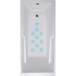 VersaTractiion's Kahuna Grip 3 In. X 3 In. Circle Mat In Blue - Pack Of 10