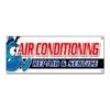 AC REPAIR & SERVICE BANNER SIGN Hvac Air Conditioning Estimates Finance