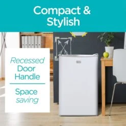 Black & Decker Compact Refrigerator Energy Star Single Door Mini Fridge With Freezer, 4.3 Cubic Ft., White 10 Black & Decker Compact Refrigerator Energy Star Single Door Mini Fridge With Freezer, 4.3 Cubic Ft., White -Zoro Tools Shop W20APPLIANCE20LLC BCRK43Wxx20Mainxx20Imagesxx03xxec42fa