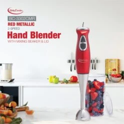 Hand Immersion Blender, One Size, Red